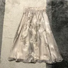 プロポーションボディードレッシング　シアーフラワースカート