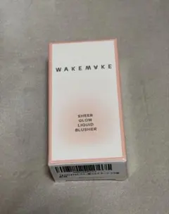 新品未開封　WAKEMAKE SHEER GLOW LIQUID BLUSHERのサムネイル