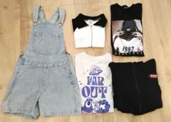 女の子　夏服　まとめ売り　5点