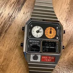 SANDA アナデジテンプ シルバー