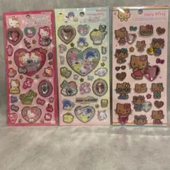 【正規品】キラキララインストーンシール3枚セット
