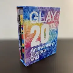 GLAY 20周年 LIVE BOX VOL.1 Blu-ray 3枚組