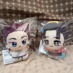 鬼滅の刃 ちびぐるみ vol.6 狛治　恋雪 猗窩座　2個セット　ぬいぐるみ