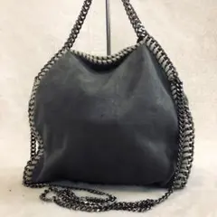 【美品】ステラマッカートニー　ファベラミニ グレー 2way ショルダーバッグ