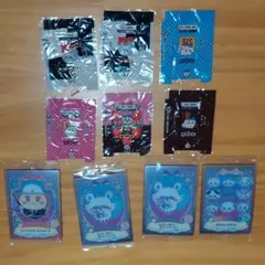 ちいかわ　ウエハースカード4枚＋チロルチョコ外装ビニル6枚