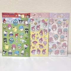ペタペタシール　サンリオキャラクターズ　マイメロ　キキララ　3点セット　③