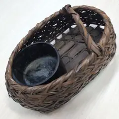 かご(山村御流の教場で購入)3個セット　華道　生け花 かご(山村御流の教場で購入) 華道 生け花 - メルカリ