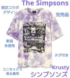 The Simpsons 完売品 クラスティ レア Tシャツ ダイタイ サイケＬ
