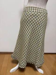 ♡エムズグレーシー♡超美品♡ツィードスカート♡40♡