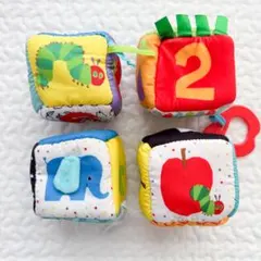 日本育児 EricCarle エリックカール はらぺこあおむし ソフトブロックのサムネイル