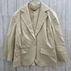Reflect リフレクト テーラードジャケット ベージュ 日本製 M きれいめ
