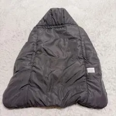 teteatete 極美品✨グレージュ　ベビー　防寒ケープ　抱っこ紐　ベビーカー