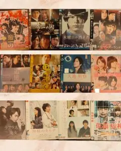 ⑤ドラマ邦画ＤＶＤ　１２枚まとめ売り