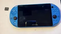 オ*ー様 PS Vita 2000 ブルー 本体＋8GBカード 動作確認済