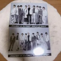 SnowMan SixTONES D.D 特典　A5 クリアファイル　セット