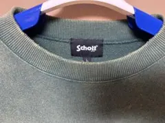 Schott グリーン スウェットトレーナー Lのサムネイル