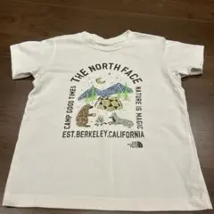 THE NORTH FACE キャンプ柄 Tシャツ ホワイトのサムネイル
