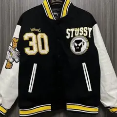 【激レア❗】old STUSSY　スタジャン　アーチロゴ×スカルワッペン 楽天市場】希少レア 90年代 ステューシー STUSSY OLD STUSSY