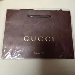 新品未開封　GUCCI ギフト袋 紙袋 ブラウン　グッチ