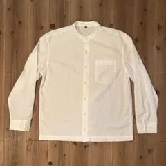 無印良品 綿シャツ ホワイト XLサイズ