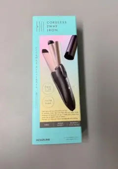 コイズミ カール&ストレート 2WAY ヘアアイロン