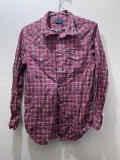 Polo by Ralph Lauren 長袖シャツ L (14-16) 赤