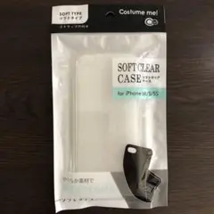 新品 iPhone ケース ソフトクリア ソフトタイプ ストラップ穴付 送料無料
