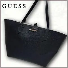 GUESS トートバッグ ブラック 黒 A4収納 大容量のサムネイル