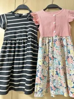 branshesとSHEIN 半袖ワンピース 120cm