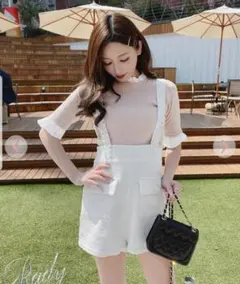 Rady ビジューショートサロペット レディ 新品未使用