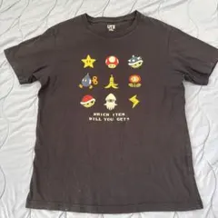 UNIQLO UT マリオカート Tシャツ ブラック　150