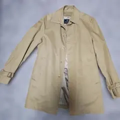 【美品】ベージュ ステンカラーコート MENS　BIGIのサムネイル
