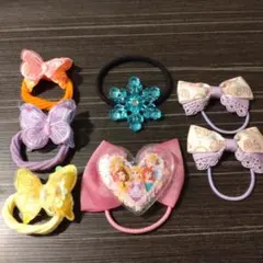 カラフルヘアゴムセット