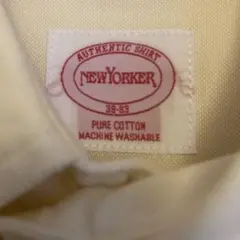 NEWYORKER ドレスシャツ 39-83 コットン100% 長袖のサムネイル