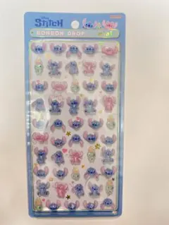 【正規品】スティッチ ディズニー　ボンボンドロップミニシール