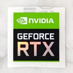 【ステッカー/シール】NVIDIA GEFORCE RTXのサムネイル
