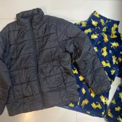 トライアル　パフジャケット　シルキーフリース