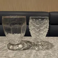 ガラス製グラス 2個セット