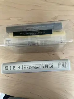 ミスチル　VHS [ｅｓ] & [it's a wonderful world]