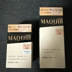 新品レフィル＋マキアージュエッセンスリキッドＥＸベビーピンクオークル0024ｍL