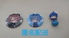 カラフルピーチ　なおきり　うり　イオンコラボ缶バッジ　　ガチャガチャ