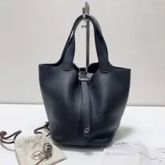 専用】【美品】エルメス ピコタンロックPM ノワール/Sliver金具 Y刻印