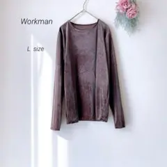 ワークマン Workman ハイネック長袖 カットソー/ ストレッチ あったかのサムネイル