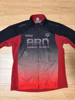 arena グラデーションジャージ XL 赤/黒のサムネイル