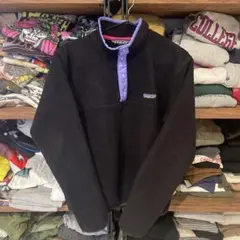 Patagonia シンチラスナップT M 黒　USA 三角タグ　80s