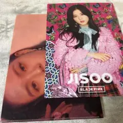 JISOO BLACKPINK クリアファイル A4サイズ