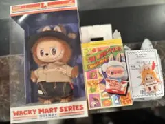 限定ラブブWackyMartぬいぐるみペンダント& CASHフィギュアセット
