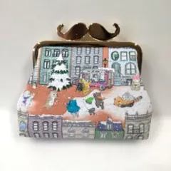 ポーチ　ユキエモン　Brooklyn vacation 限定色　持ち手付き ポーチ ユキエモン ブルックリンバケーション 持ち手付き - メルカリ