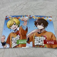 AMPTAK×COLORS PRETZ ATTO タレントカードセット