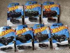 ホットウィール バットマン バットモービル7台セット